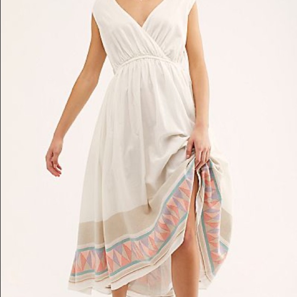 Free People Lulu  Midi Dress  Size Xs